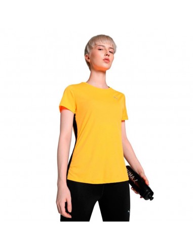 CAMISETA PUMA FAVORITE VELOCITY AMARILLA 525061-38