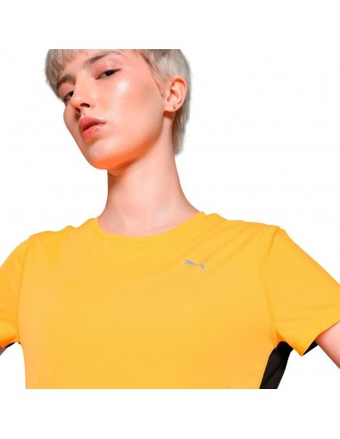 CAMISETA PUMA FAVORITE VELOCITY AMARILLA 525061-38