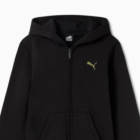 SUDADERA PUMA CREMALLERA GRAPHIC NEGRO 686899-01