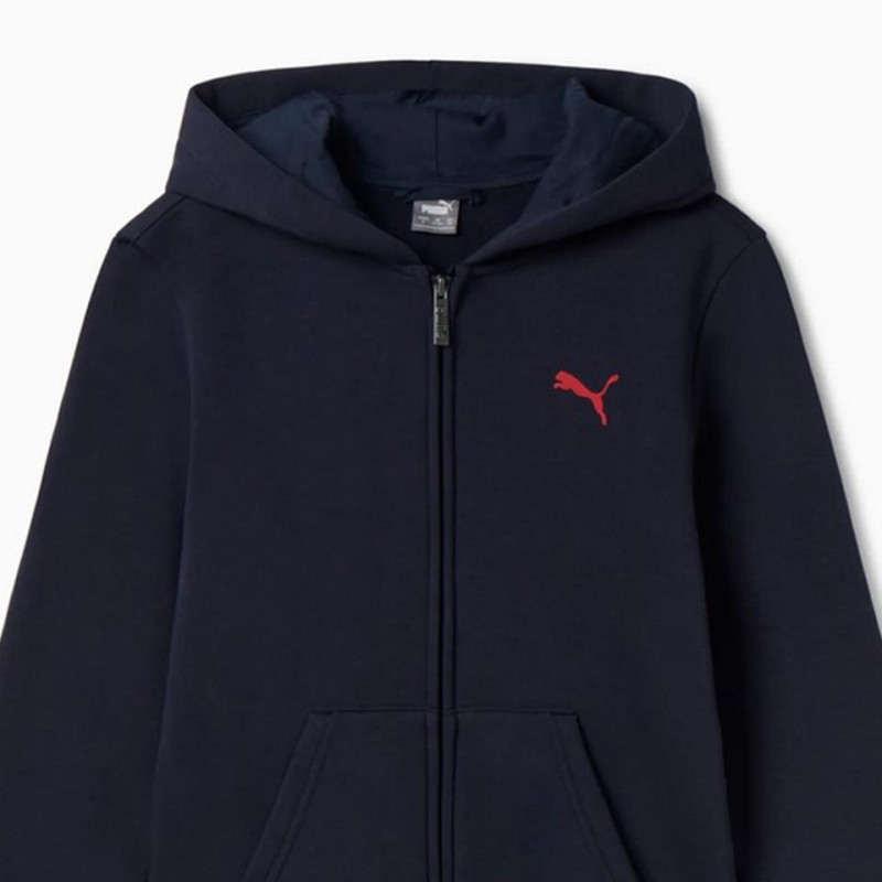 SUDADERA PUMA CREMALLERA ES GRAPHIC AZUL 686899-75