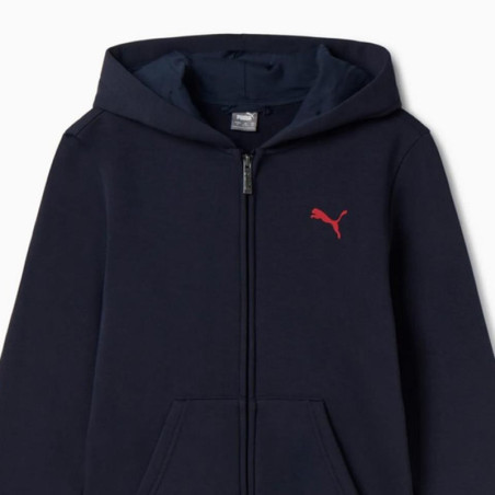 SUDADERA PUMA CREMALLERA ES GRAPHIC AZUL 686899-75
