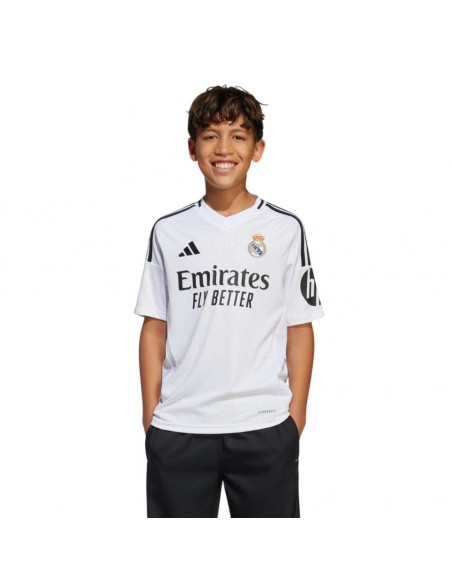 CAMISETA ADIDAS REAL MADRID JUNIOR BLANCA JX2139