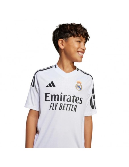 CAMISETA ADIDAS REAL MADRID JUNIOR BLANCA JX2139