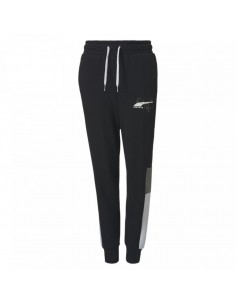 PANTALON PUMA LARGO NIÑO NEGRO 583200-01 2