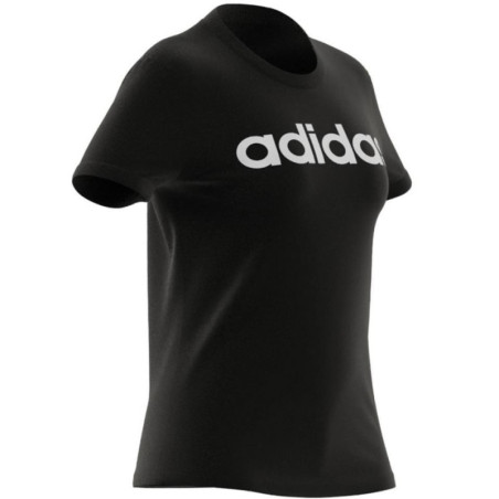 CAMISETA ADIDAS NEGRA BASICA MUJER GL0769