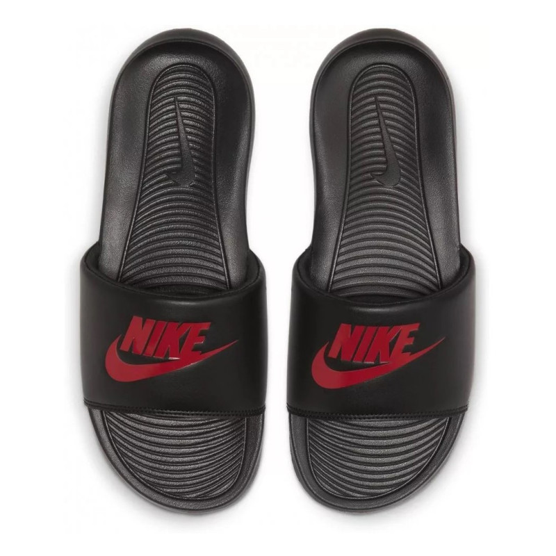 CHANCLAS NIKE VICTORI ONE NEGRO ROJO CN9675-004