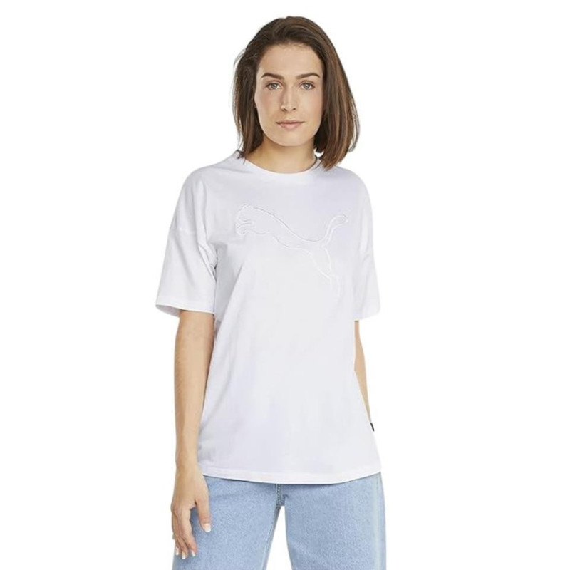 CAMISETA PUMA HER BLANCO MUJER 589493-02