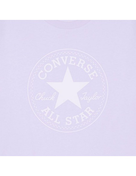 CAMISETA CONVERSE CHUCK PATCH LILA 10025459-A37