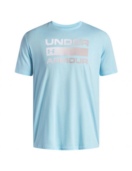 CAMISETA UNDER ARMOUR TEAM CELESTE 1329582-494