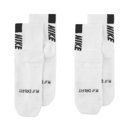 CALCETINES NIKE MULTIPLIER ANKLE 2 PAR SX7556-100 