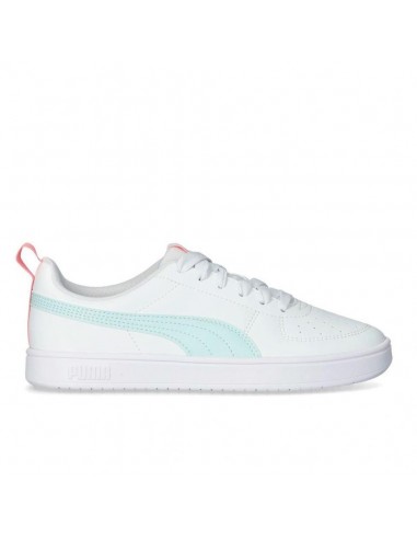 ZAPATILLAS PUMA RICKIE JR BLANCA VERDE 384311-42