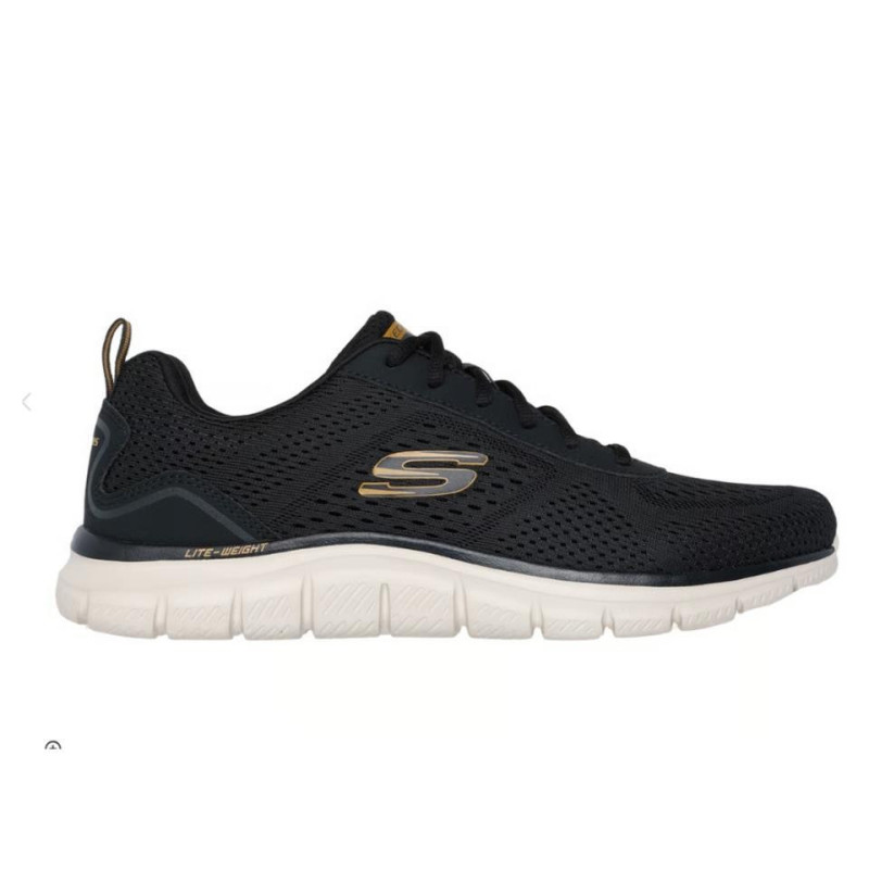 ZAPATILLAS SKECHERS TRACK-LESHUR GRIS 232758-BLK